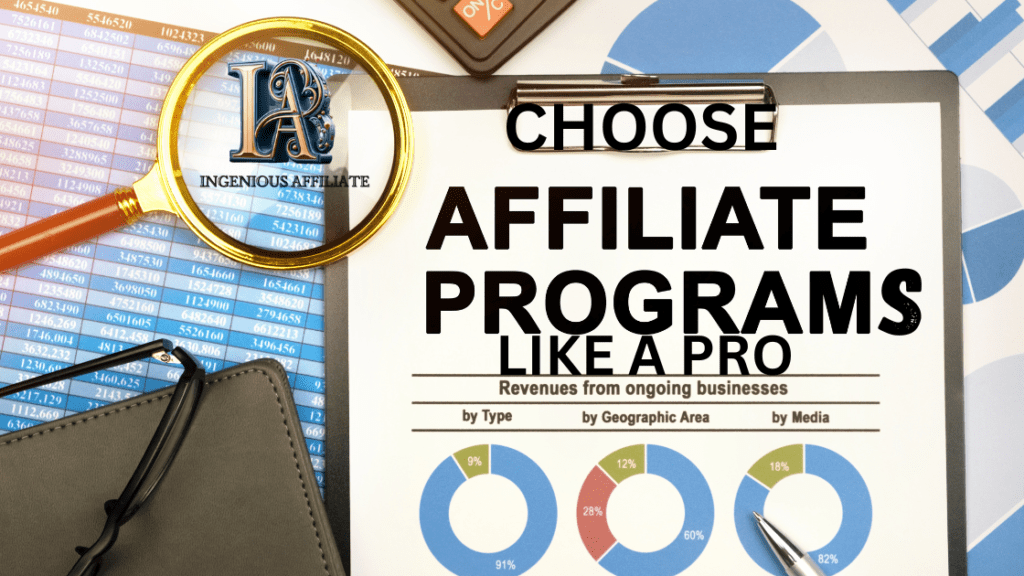 How to choose an affiliate program in 2024